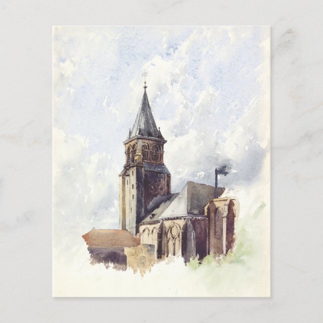Saint Germain des Pres Church Paris (Framsida)