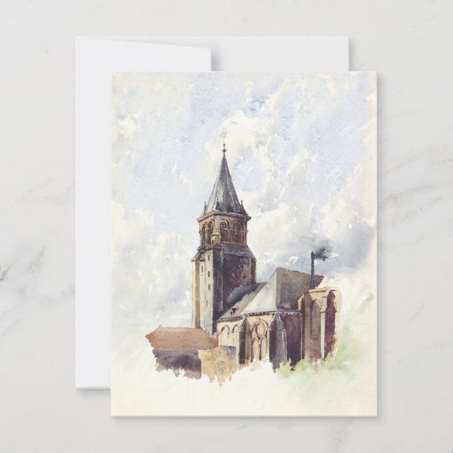 Saint Germain des Pres Church Paris (Framsida)