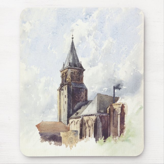 Saint Germain des Pres-kyrkan Paris Musmatta (Framsidan)