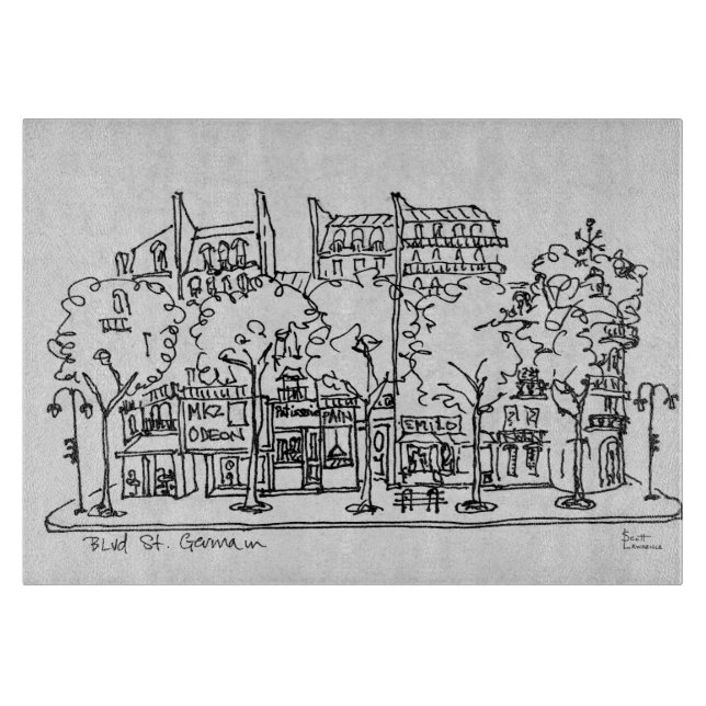 Saint-Germain-des-Pres | Paris, Frankrike (Framsidan)