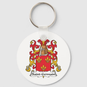 Saint-Germain Family Crest Nyckelring