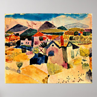 Saint Germain, Paul Klee Poster