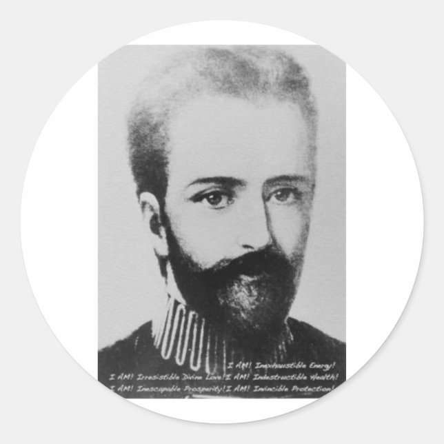 Saint Germain Runt Klistermärke (Framsida)