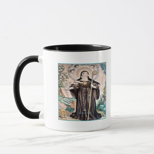 Saint Gertrude Underbaren Mugg (Vänster)