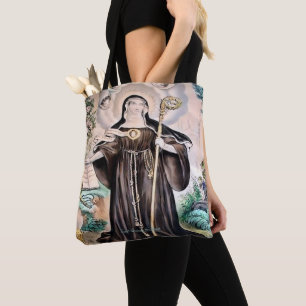 Saint Gertrude Underbaren Tygkasse