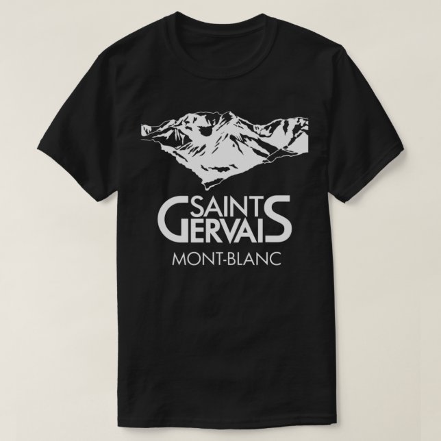 Saint Gervais Mont Blanc Classic T-Shirt (Design framsida)