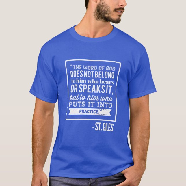 Saint Giles Catholic Shirt T (Framsida)
