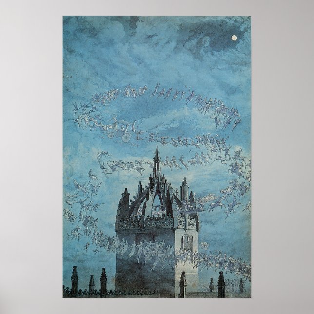 Saint Giles - Hans Klockor av Charles Altamont Doy Poster (Framsidan)