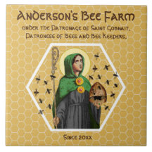 Saint Gobnait of Ballyvourney (SAE 003) Ceramic Ti