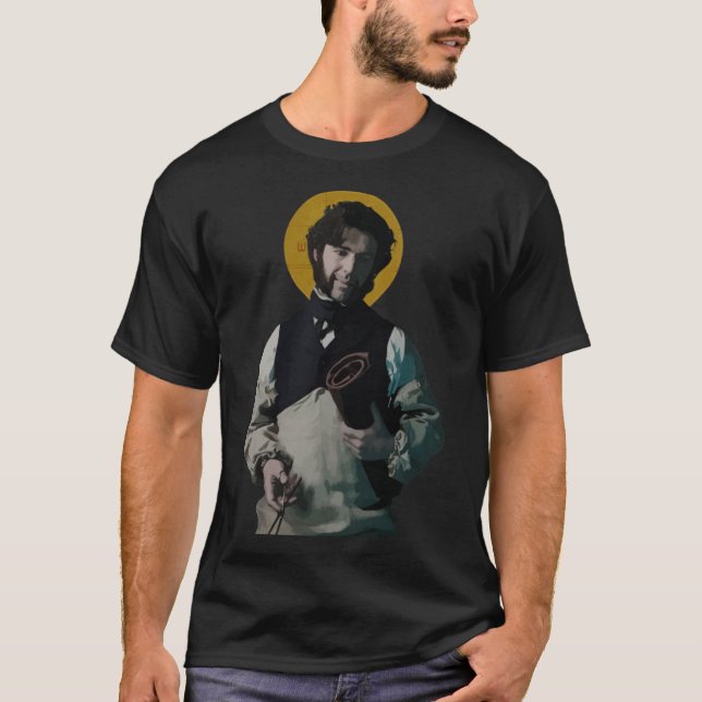 Saint Harry Goodsir present retro T Shirt (Framsida)
