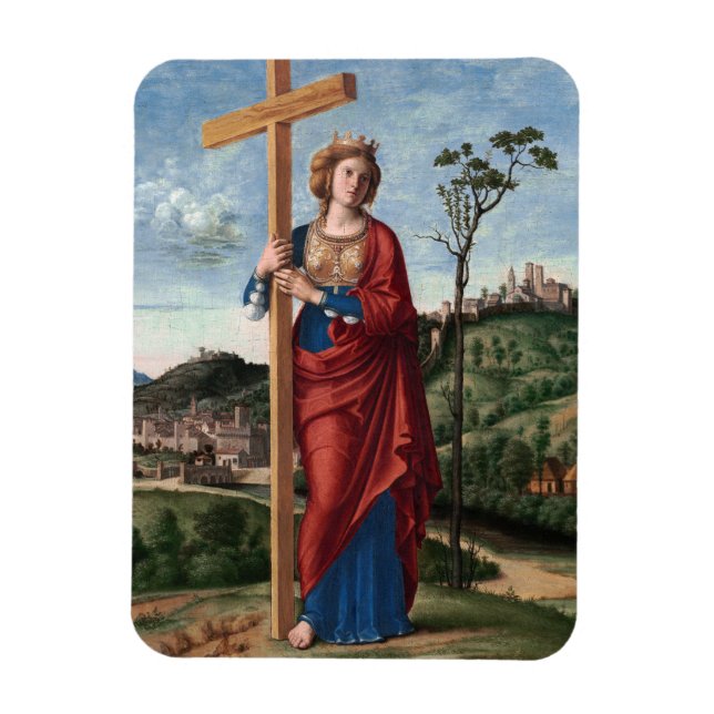 Saint Helena av Cima da Conegliano Magnet (Vertikal)
