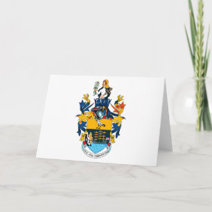 Saint Helena Jackar om Arm Greeting Card Kort