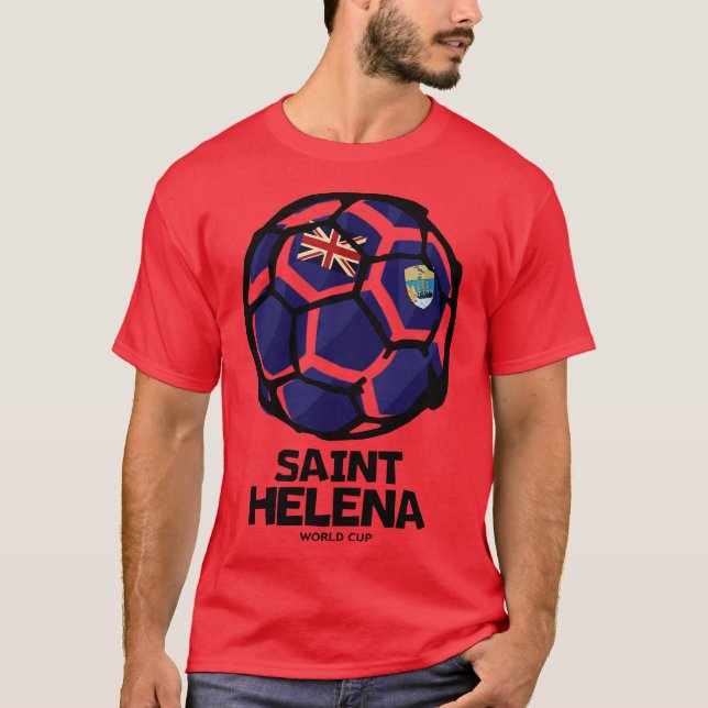 Saint Helena landsflagga T Shirt (Framsida)