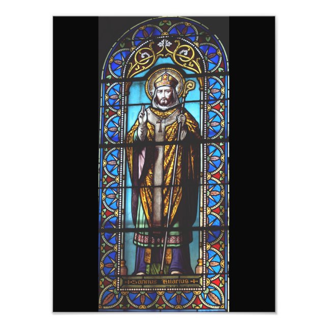 Saint Hilary of Poitiers Fototryck (Framsidan)