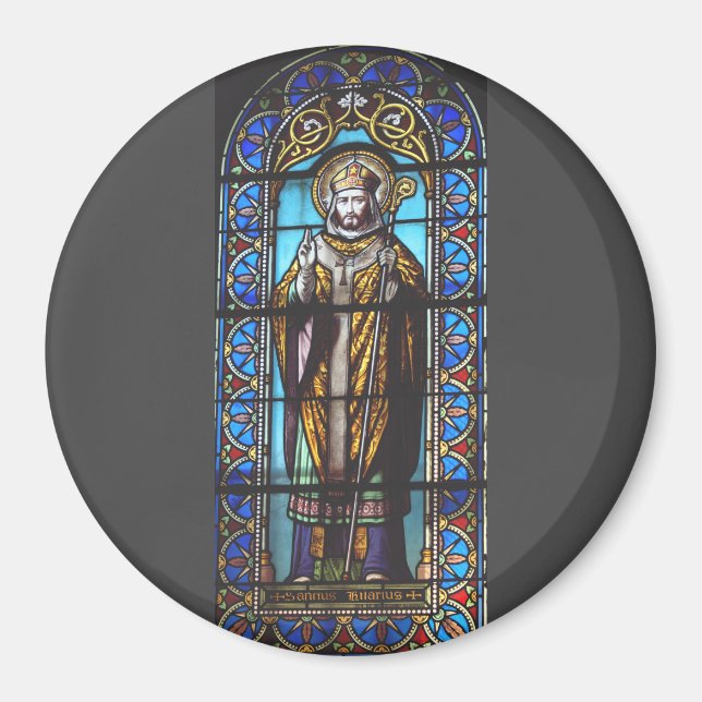 Saint Hilary of Poitiers Magnet (Framsidan)