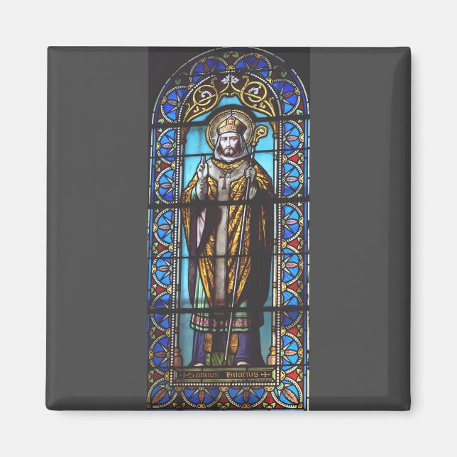 Saint Hilary of Poitiers Magnet (Framsidan)