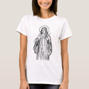 Saint Hildegard av Bingen Doktor i kyrkan T Shirt