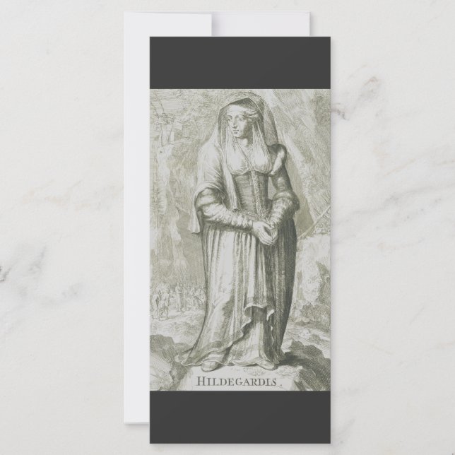 Saint Hildegard i Bingen (Framsida)