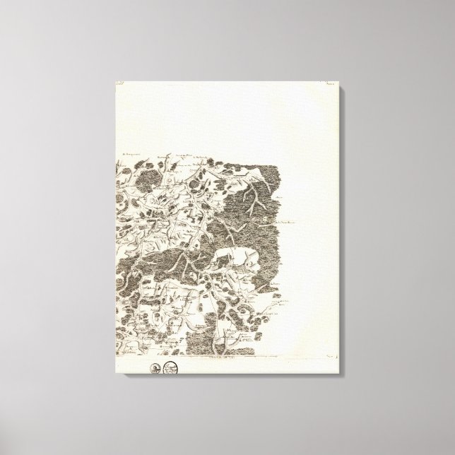 Saint Hubert Canvastryck (Framsida)