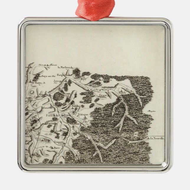 Saint Hubert Julgransprydnad Metall (Framsidan)