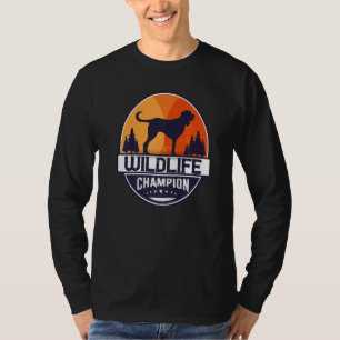 Saint Huberts Hund Bloodhound Retro 34 T Shirt