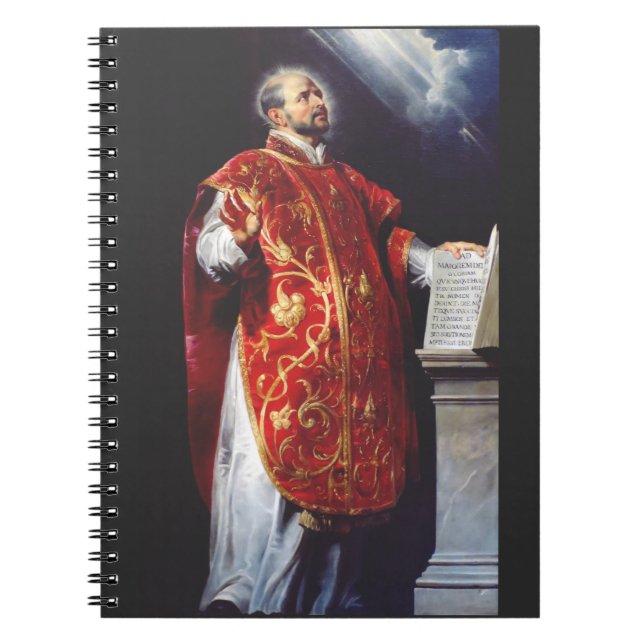 Saint Ignatius av Loyola Anteckningsbok (Framsidan)