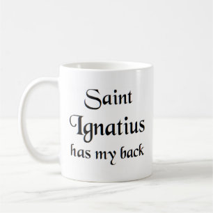 saint ignatius kaffe mugg