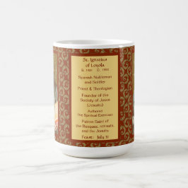Saint Ignatius Loyola (JM 27; Bio) Kaffe Mugg
