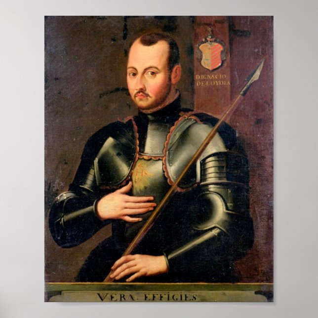 Saint Ignatius of Loyola Poster (Framsidan)