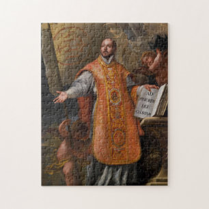 Saint Ignatius of Loyola Pussel