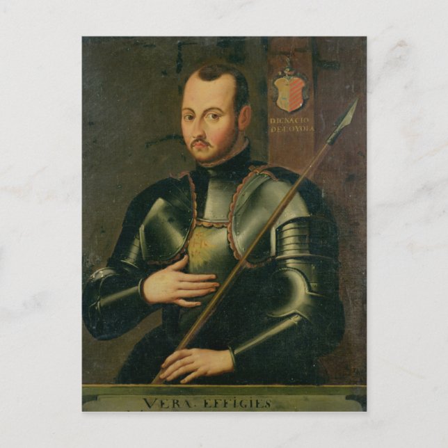 Saint Ignatius of Loyola Vykort (Framsida)
