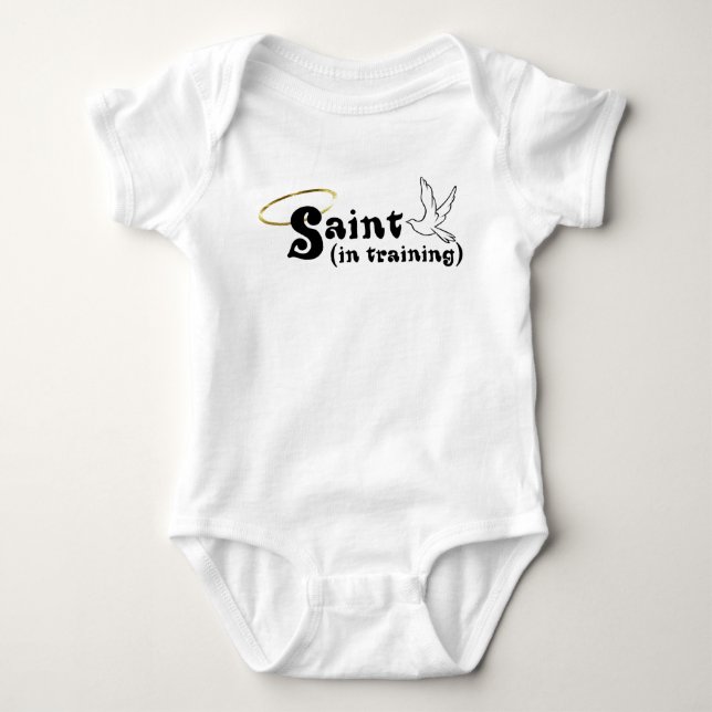 Saint-In-Training Tee Shirt (Framsida)