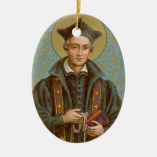Saint Ivo av Kermartin (BK 015) Julgransprydnad Keramik