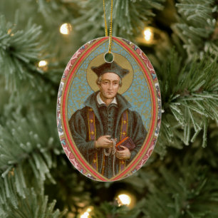 Saint Ivo av Kermartin (BK 015) Julgransprydnad Keramik