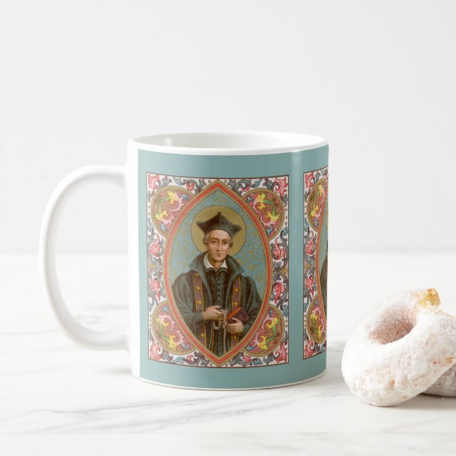 Saint Ivo av Kermartin (BK 015) Kaffe Mugg 3 (Med munk)