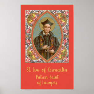 Saint Ivo av Kermartin (BK 015) Poster