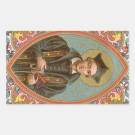 Saint Ivo av Kermartin (BK 015) Rektangulärt Klistermärke