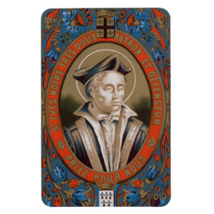 Saint Ivo av Kermartin (M 005) Magnet