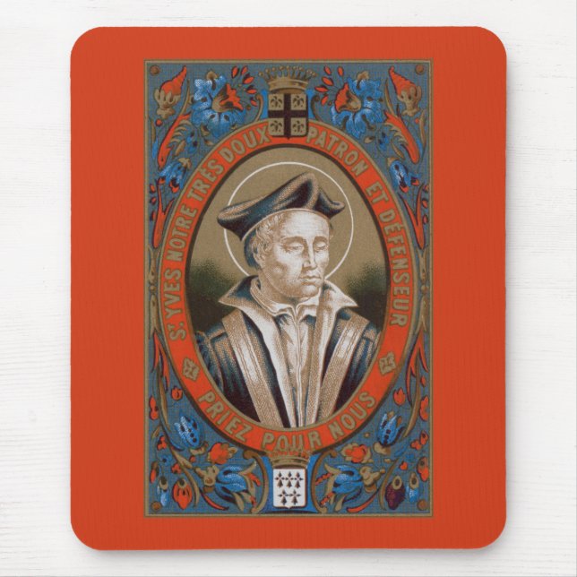 Saint Ivo av Kermartin (M 005) Musmatta (Framsidan)