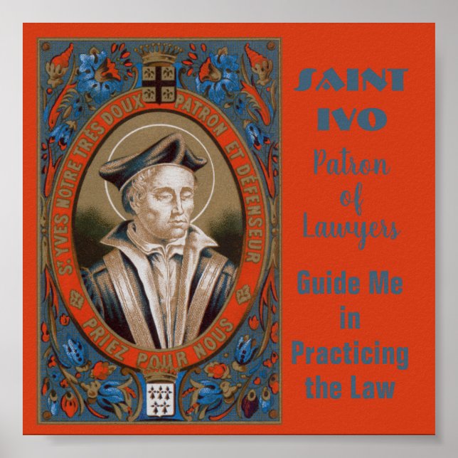 Saint Ivo av Kermartin (M 005) Poster (Framsidan)