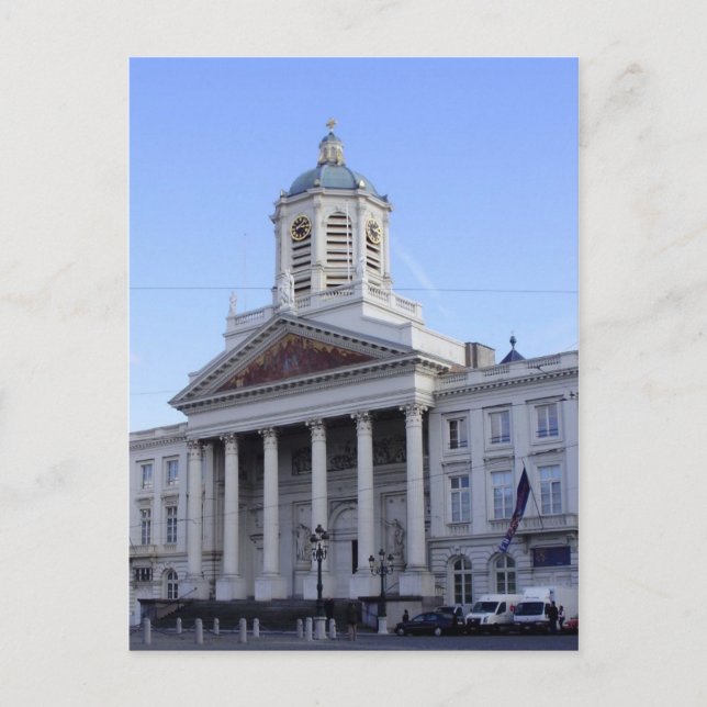 Saint Jacques-sur-Coudenberg Vykort (Framsida)