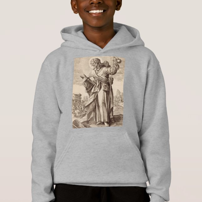 Saint James den Underbara en av tolv apostles T Shirt (Framsida)