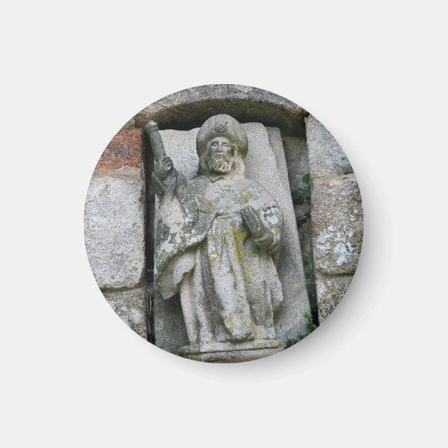Saint James i Outeiro Magnet (Framsidan)