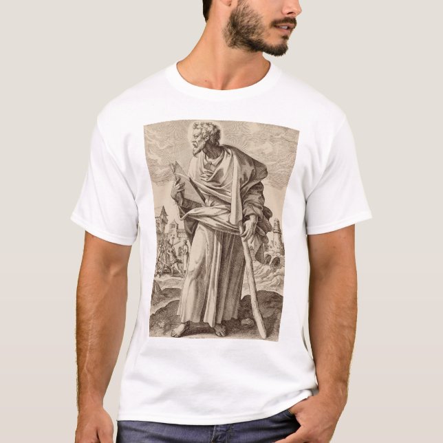 Saint James Less son of Alphaeus T Shirt (Framsida)