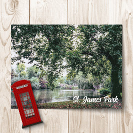 Saint James Park i London Vykort