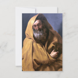 Saint James, Son of Alphaeus Holy Card Tack Kort