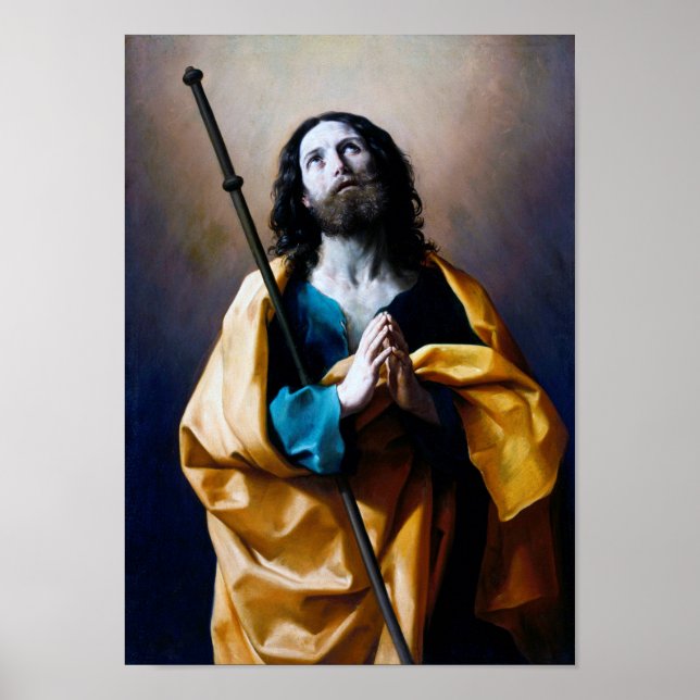 Saint James Underbarare, Guido Reni Poster (Framsidan)