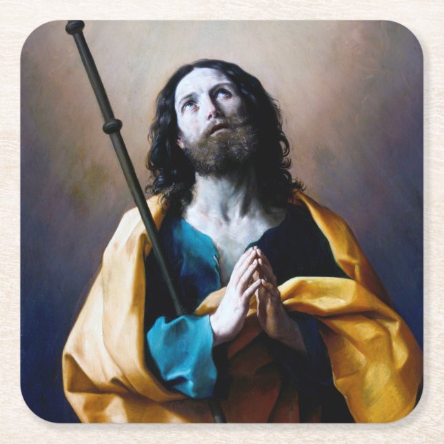 Saint James Underbarare, Guido Reni Underlägg Papper Kvadrat (Framsidan)