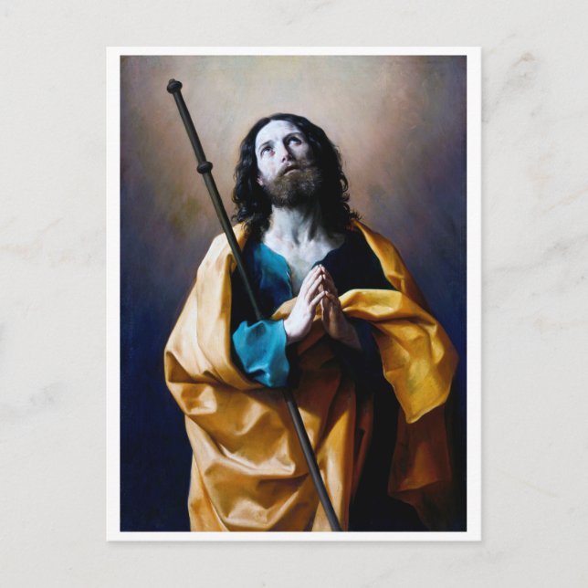 Saint James Underbarare, Guido Reni Vykort (Framsida)