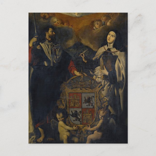 Saint James Underbarare vid Madridskolan Vykort (Framsida)